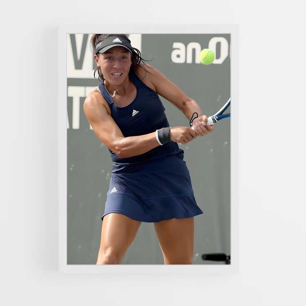 Poster Swinging with Jessica – affiche Tennis (vue 3)